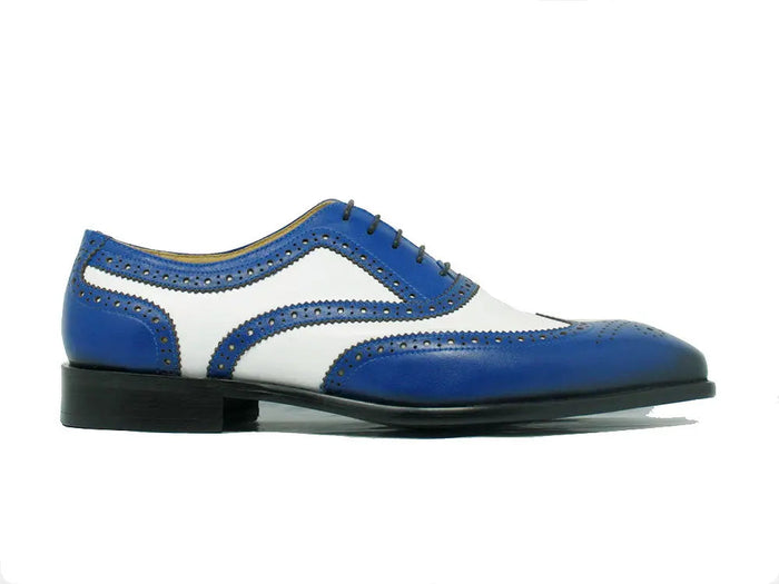 Carrucci Contrast Two Tone Wingtip Oxford
