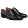 Coventry Black Calfskin Leather Men’s Classic Apron Oxford By Mezlan Made In Spain Brand 3   - from alligatorwarehouse.com