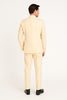 Cream Tuxedo Suit for Men – One Button Satin Lapel Formal Suit - Champagne Color Light Tan Tuxedo 2   - from alligatorwarehouse.com