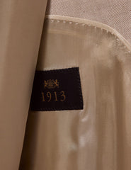 Mens Linen Suit For Beach Wedding - Summer  Suit in Cream