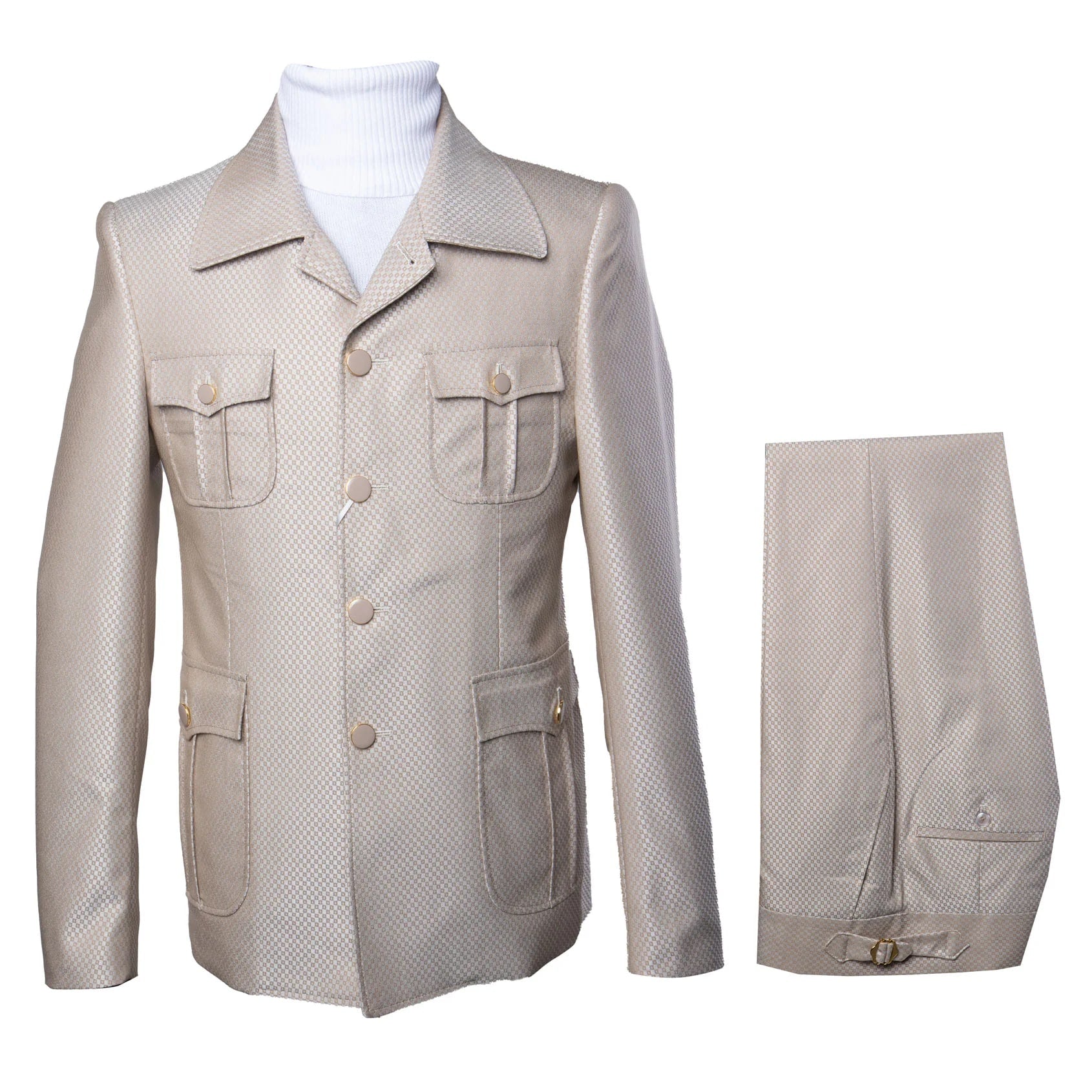 Rossi Man Duke Cream Off White Color 1   - from alligatorwarehouse.com
