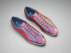 Crocodile-Embossed Leather Sneaker 5 KS626-02BLUE75  - from alligatorwarehouse.com