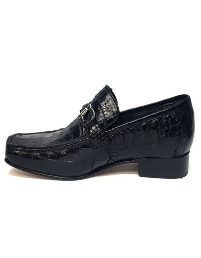 Los Altos All-Over Crocodile Belly Loafers 7   - from alligatorwarehouse.com