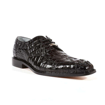 Belvedere Chapo Exotic Crocodile Hornback Oxfords 11 MEN 1465 NAVY-M-09  - from alligatorwarehouse.com