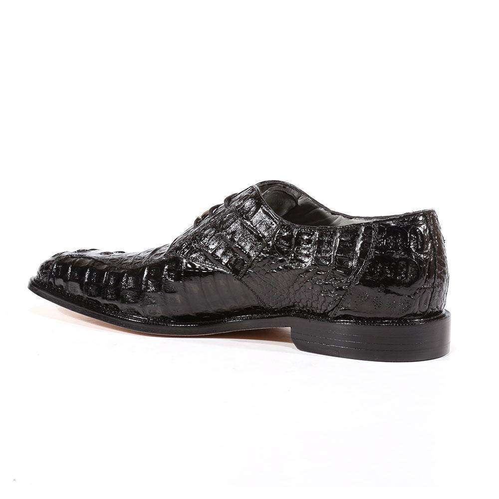 Belvedere Chapo  Men's Designer Shoes Exotic Crocodile Hornback Oxfords