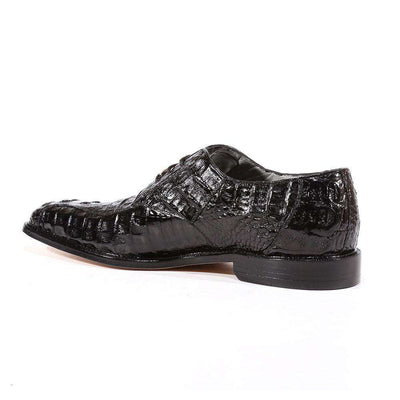 Belvedere Chapo Exotic Crocodile Hornback Oxfords 14 MEN 1465 NAVY-M-09  - from alligatorwarehouse.com
