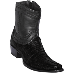 Mezlan Milani Calfskin & Deerskin Black Slip On Loafer