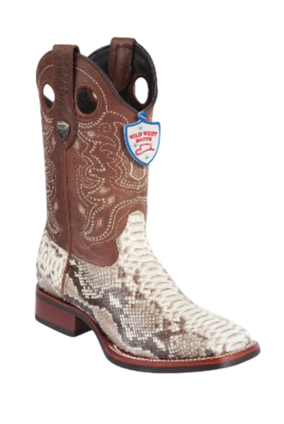 Botas de Pitón Original Horma Rodeo Wild West 1   - from alligatorwarehouse.com
