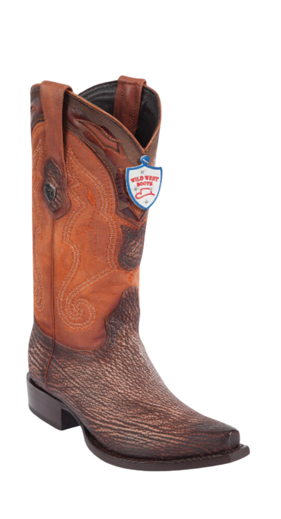 Bota de Tiburon Original Horma Punta Recortada Wild West