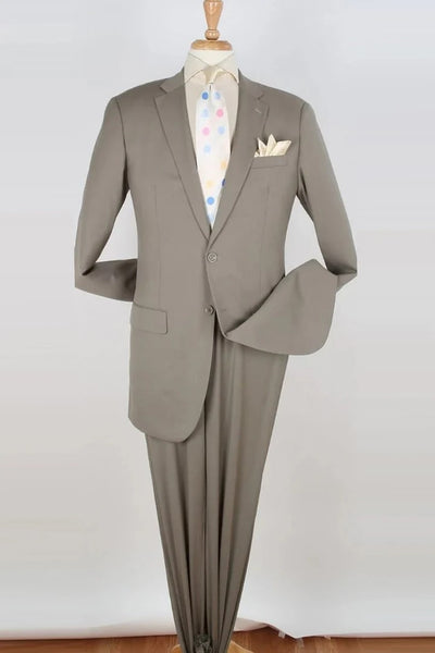 Tan Suits For Wedding - Tan Groomsmen Suits - Tan Sharkskin Notch lapel Tuxedo 1   - from alligatorwarehouse.com