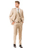Tan Suits For Wedding - Tan Groomsmen Suits - Tan Slim Notch Lapel Tuxedo 2   - from alligatorwarehouse.com