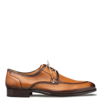 Fratello Split-toe Deer Laceup Cognac By Mezlan Made In Spain Brand 3   - from alligatorwarehouse.com