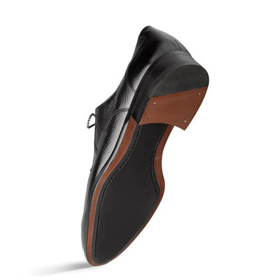 Fratello Split-toe Deer Laceup Black By Mezlan Made In Spain Brand 2   - from alligatorwarehouse.com