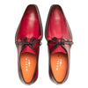 Principe Patina Leather Derby Burgundy/Red By Mezlan Made In Spain Brand 5   - from alligatorwarehouse.com