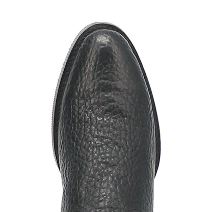 Dingo Round Toe Black Western Leather Boots
