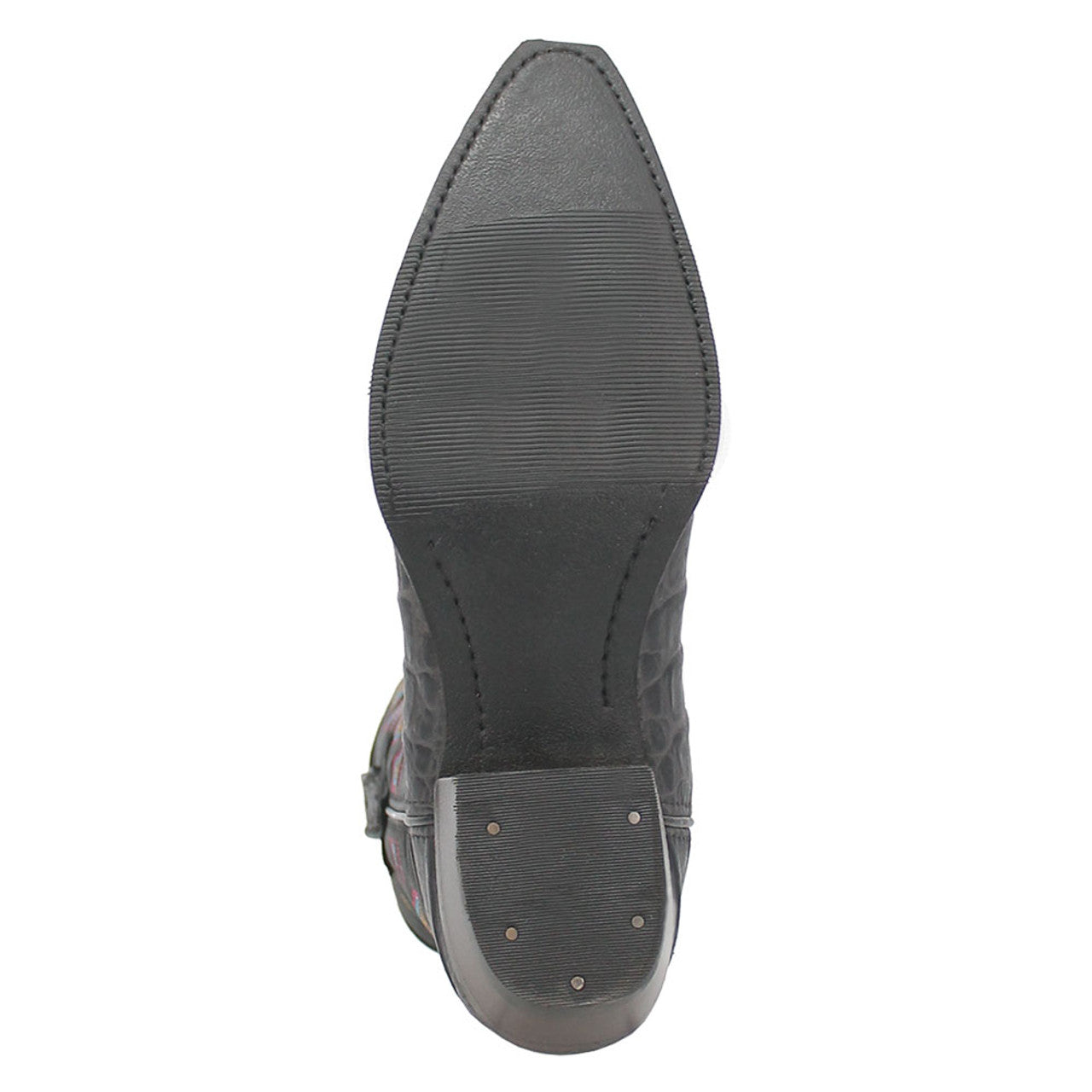 Dingo Black Gator Print Snip Toe Cowboy Boot 4 DI128_6_D  - from alligatorwarehouse.com
