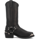 Chopper Leather Harness Biker Boot