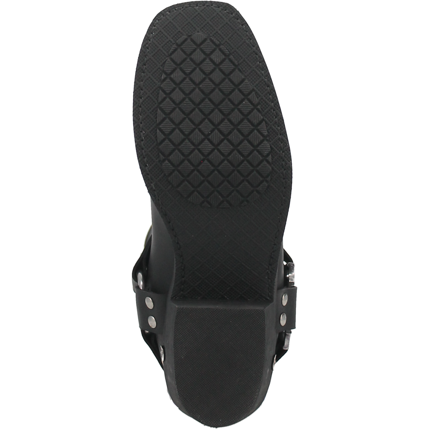 Chopper Leather Harness Biker Boot