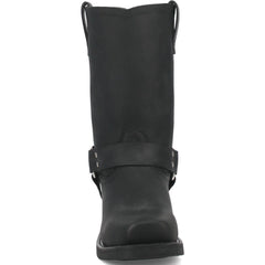 Dingo Black Oil Resistant Leather Mens Biker Boot