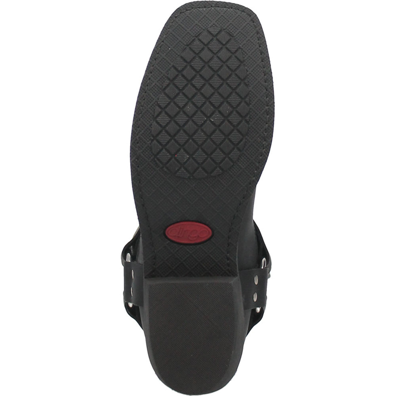 Dingo Black Oil Resistant Leather Mens Biker Boot