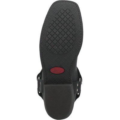 Dingo Black Oil Resistant Leather Mens Biker Boot 5 DI19057_7_D  - from alligatorwarehouse.com