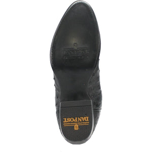Dan Post Tempe Ostrich Boots - Full Quill Exotic Luxury