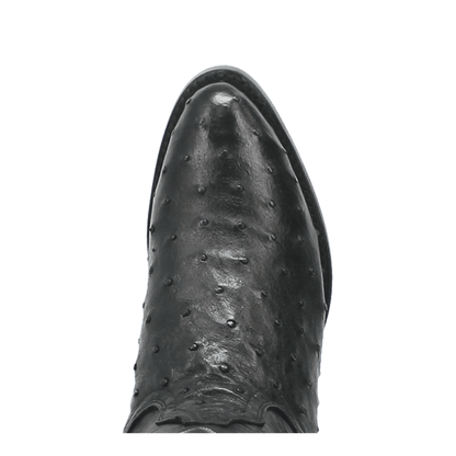 Dan Post Tempe Ostrich Boots - Full Quill Exotic Luxury