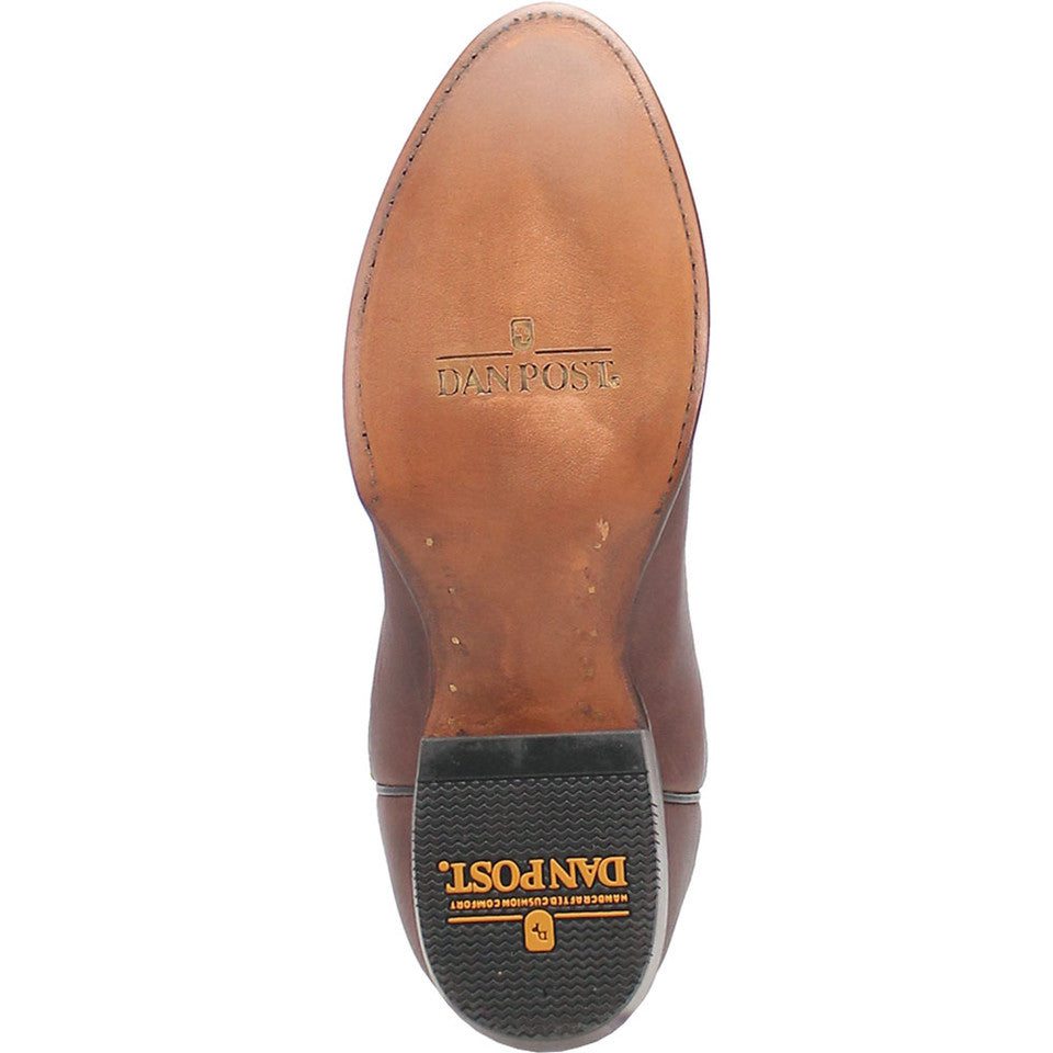 Dan Post Men's Medium Toe Western Pike Brown Boots 5 DP2486_8.5_D  - from alligatorwarehouse.com
