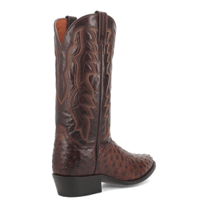 Dan Post Pershing Full Quill Ostrich Boot