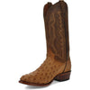 Dan Post Gehrig Men's Saddle Western Ostrich Boots 8 DP3077_8_D  - from alligatorwarehouse.com