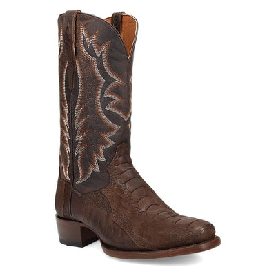 Dan Post Men's Anders Ostrich Leg Boots 6 DP3103_8_D  - from alligatorwarehouse.com
