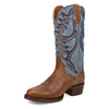 Dan Post Bullock Tan/ Denim Medium Toe Cowboy Boots 8 DP3315_8_D  - from alligatorwarehouse.com