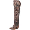 Dan Post Women's Kommotion Chocolate Leather Boots 8 DP4342_7_M  - from alligatorwarehouse.com