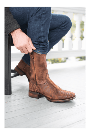 Dan Post KA Faux Python Leather Dress Shoe