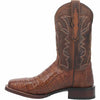 Dan Post Cowboy Certified Kingsly Caiman Square Toe Apache/Chocolate Boot 2 DP4807_8_D  - from alligatorwarehouse.com