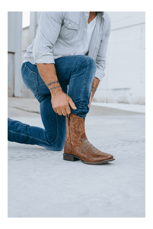 Dan Post Kingsly Caiman Boot - Luxury Exotic Leather Boots