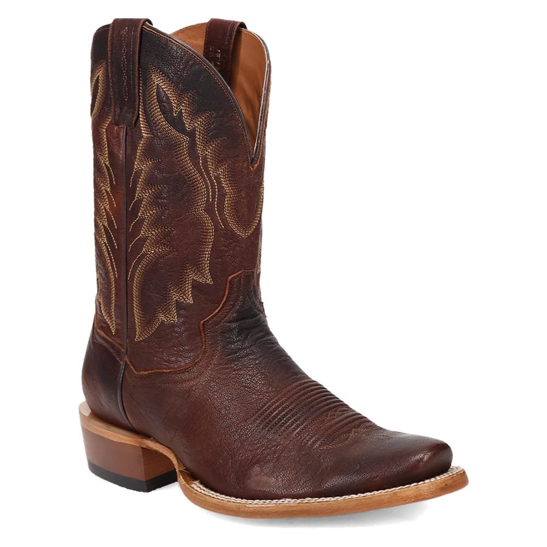 Dan Post Men's Boerne Western Cognac Leather Boots 6 DP5026_8_D  - from alligatorwarehouse.com