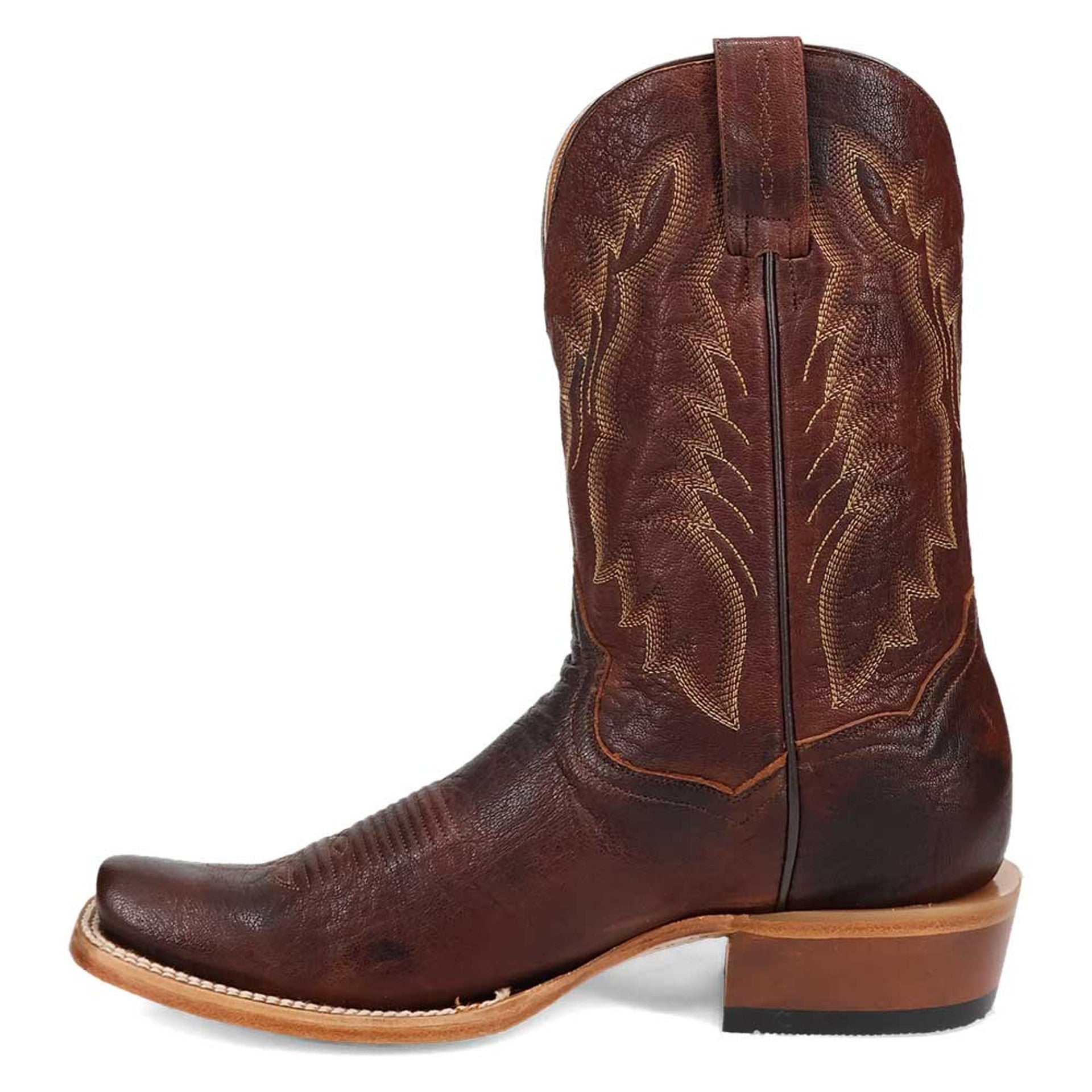 Dan Post Men's Boerne Western Cognac Leather Boots 5 DP5026_8_D  - from alligatorwarehouse.com