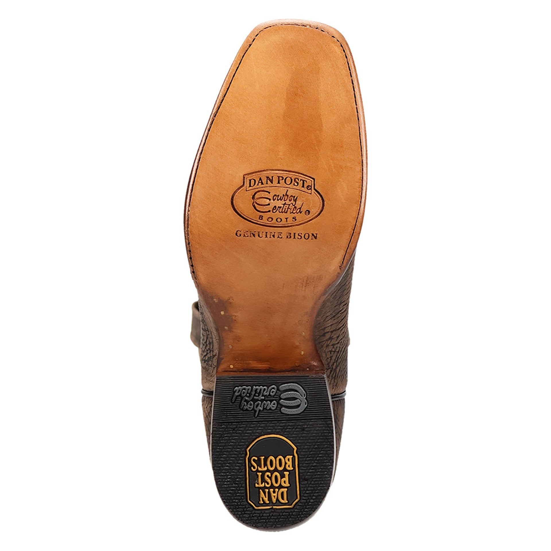 Dan Post The Dirt Show Bison Leather Cowboy Boots 4 DP5037_8_D  - from alligatorwarehouse.com