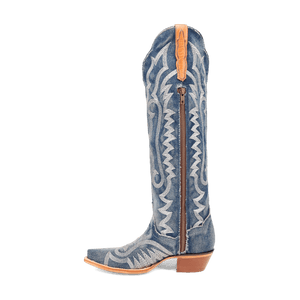 Dan Post Denim Darlin' Boot - Premium Blue Leather Western Boot