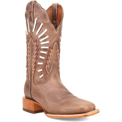Dan Post Lacey Women’s Tan Leather Square Square Toe Western Cowboy Boot 1 DP5169_6_M  - from alligatorwarehouse.com