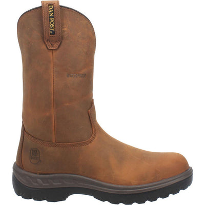 Dan Post Cummins Waterproof Tan Round Toe Leather Boot 1 DP62504_8_M  - from alligatorwarehouse.com