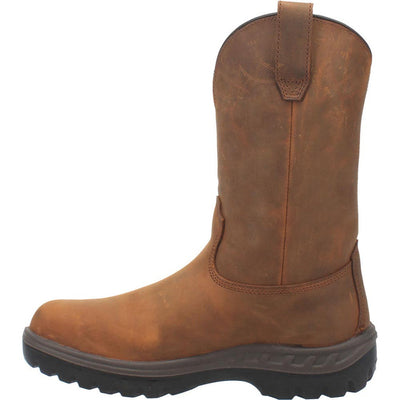 Dan Post Cummins Waterproof Tan Round Toe Leather Boot 3 DP62504_8_M  - from alligatorwarehouse.com