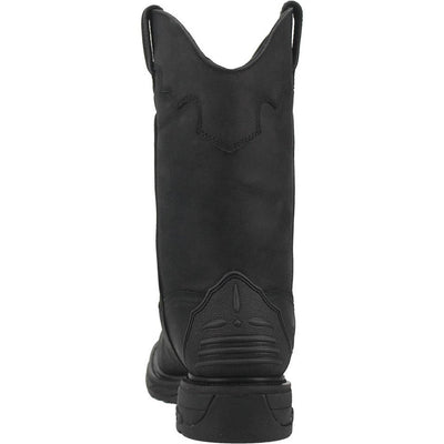 Dan Post Blayde Waterproof Black Square Toe Leather Boot 4 DP66450_8_D  - from alligatorwarehouse.com