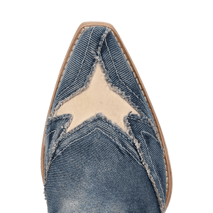 Dan Post Stardust Denim Booties - Luxury Men's Western Boots
