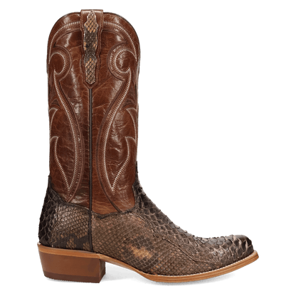 Dan Post Stryke Back Cut Python Boot - Luxury Western Boot