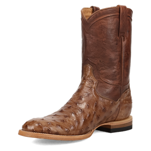 Dan Post Ardor Ostrich Boot - Full Quill Leather