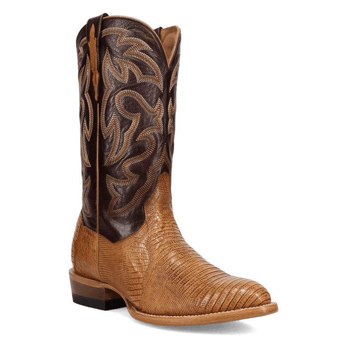 Dan Post Spurline Teju Lizard Boot - Exotic Western Style