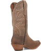 Dan Post Women's Square Toe Tan/Denim Ellie Leather Boots 2 DP80051_7_M  - from alligatorwarehouse.com
