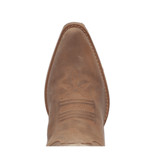 Dan Post Karmel Leather Boot - Premium Brown